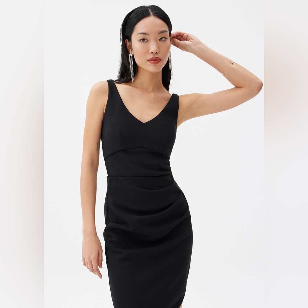 Love Bonito Natalia Padded Scoop Neck Fitted Top